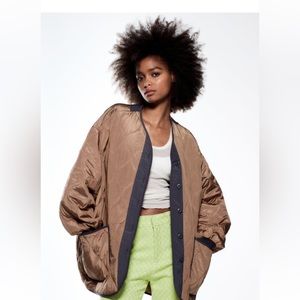 WATER REPELLENT PUFFER Jacket, Zara Quilted jacket